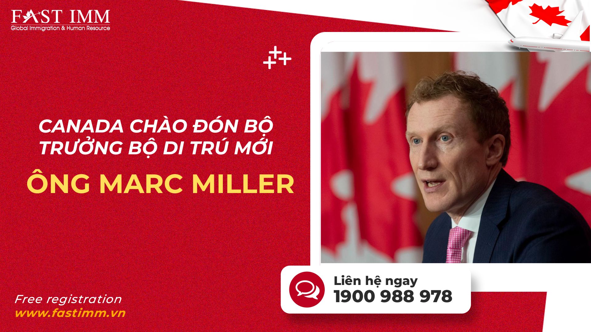 Canada bổ nhiệm Tân Bộ trưởng Bộ Di trú - Marc Miller