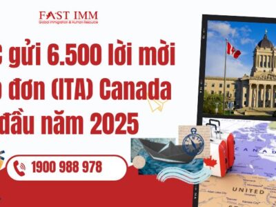 IRCC gửi 6.500 lời mời nộp đơn (ITA) Canada đầu năm 2025